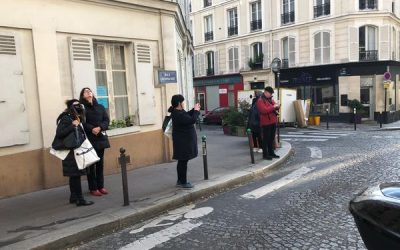 NBTC Walking Press Conference & Audiotour Van Gogh in Parijs